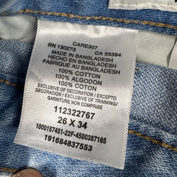 Wrangler Jeans Womens 26x34 Light Wash Wanderer 622 High Rise Flare Full Length - Picture 12 of 14